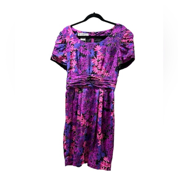 Vintage 80s Floral Dress - Picture 4 of 6